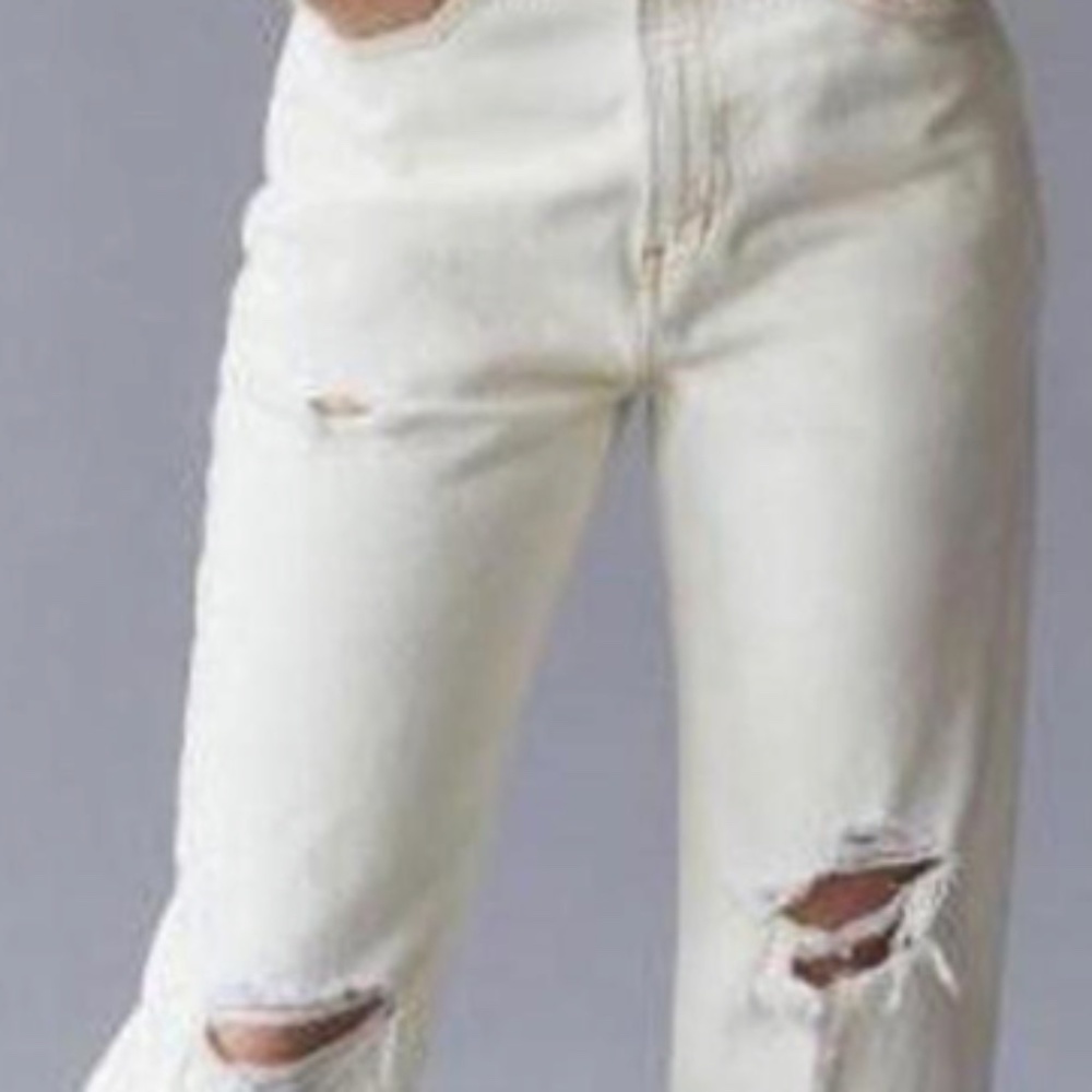 BDG Women's Cream Jeans